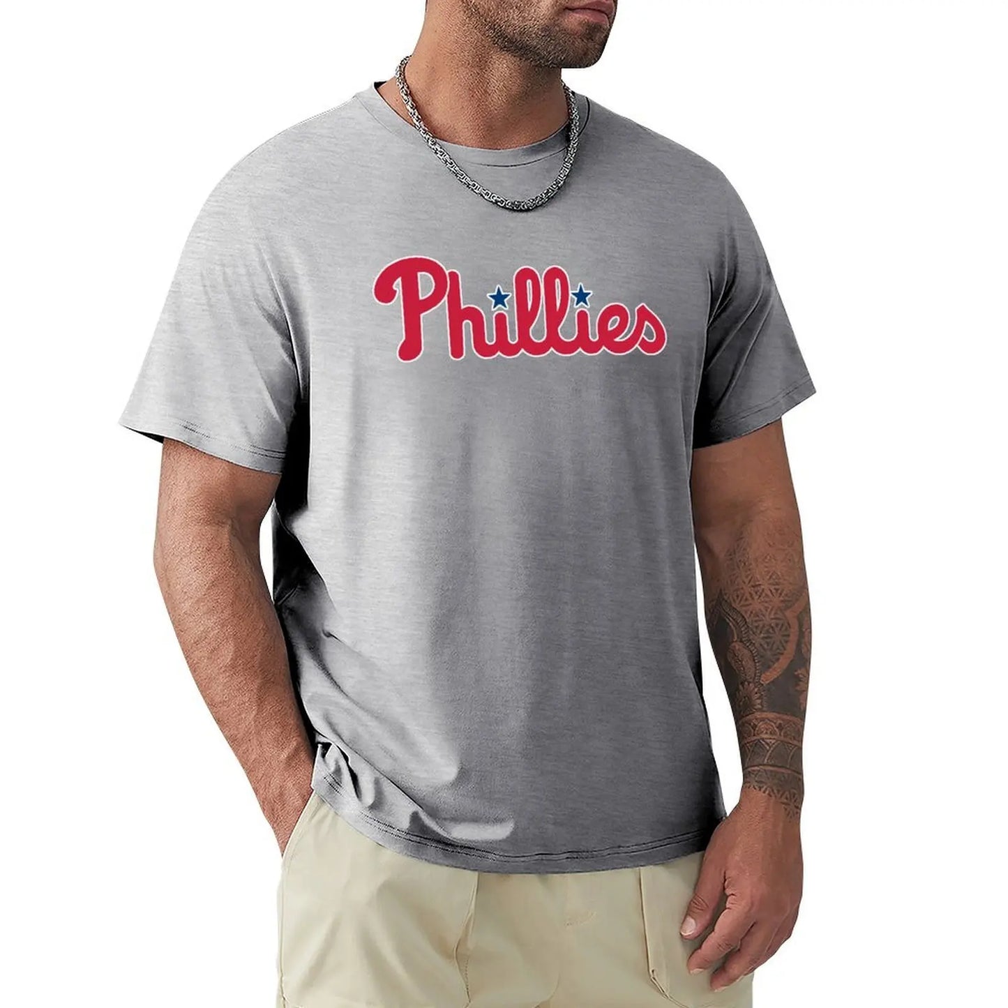 Phillies-City T-shirt boys whites plus sizes plain mens graphic t-shirts pack