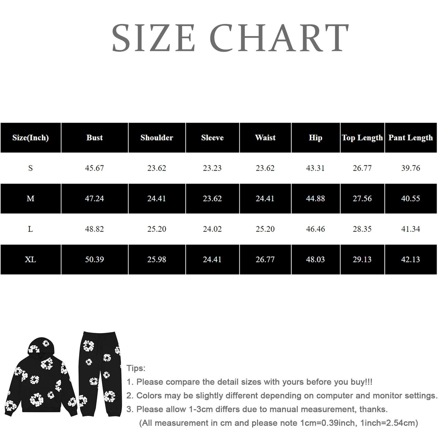 2025 Streetwear Flower Hoodies Unisex