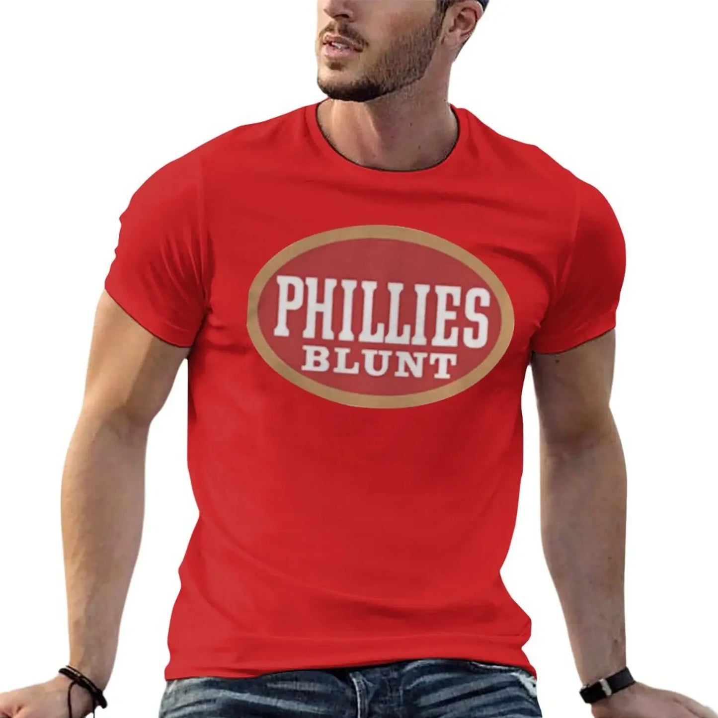 Phillies Blunt T-shirt korean fashion customizeds mens t shirts pack