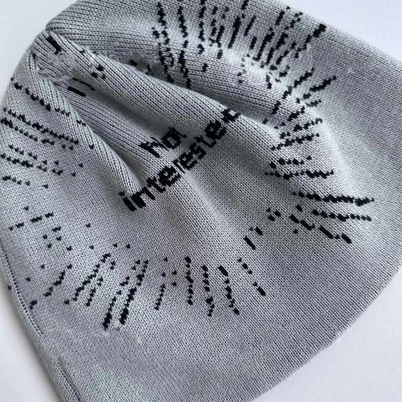 Streetwear star printed beanie