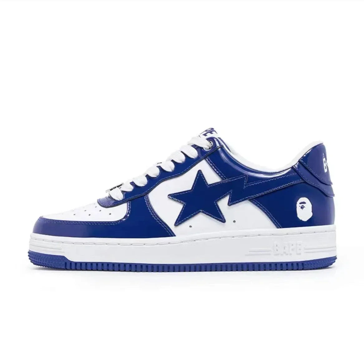 2025 A BATHING APE Men and Women Vibe BapeGoose Sports Sneakers Unisex Air None-Slip Breathable Bapesta Low Outdoor Walking Shoes