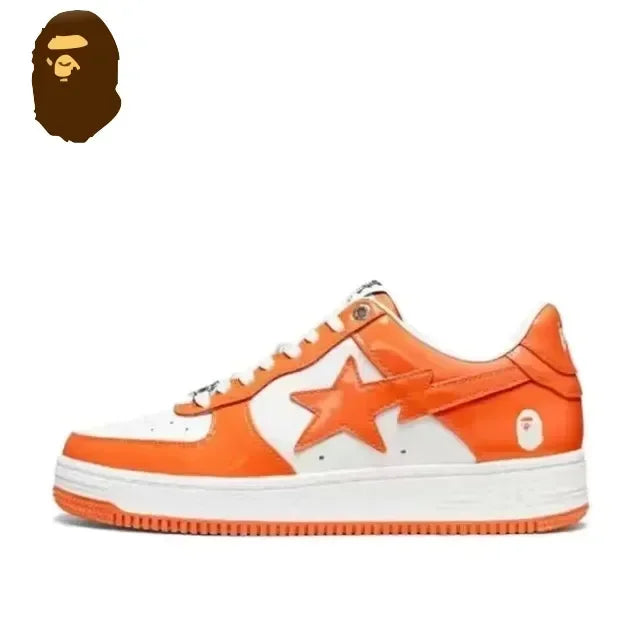 2025 A BATHING APE Men and Women Vibe BapeGoose Sports Sneakers Unisex Air None-Slip Breathable Bapesta Low Outdoor Walking Shoes