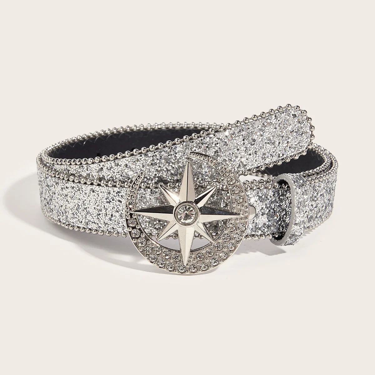 2025 Bling Star Rhinestone Belt Unisex Luxury Star Buckle