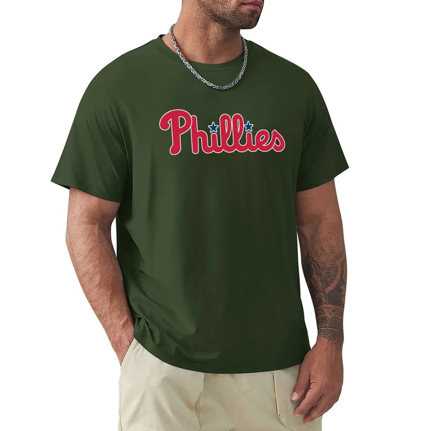 Phillies-City T-shirt boys whites plus sizes plain mens graphic t-shirts pack