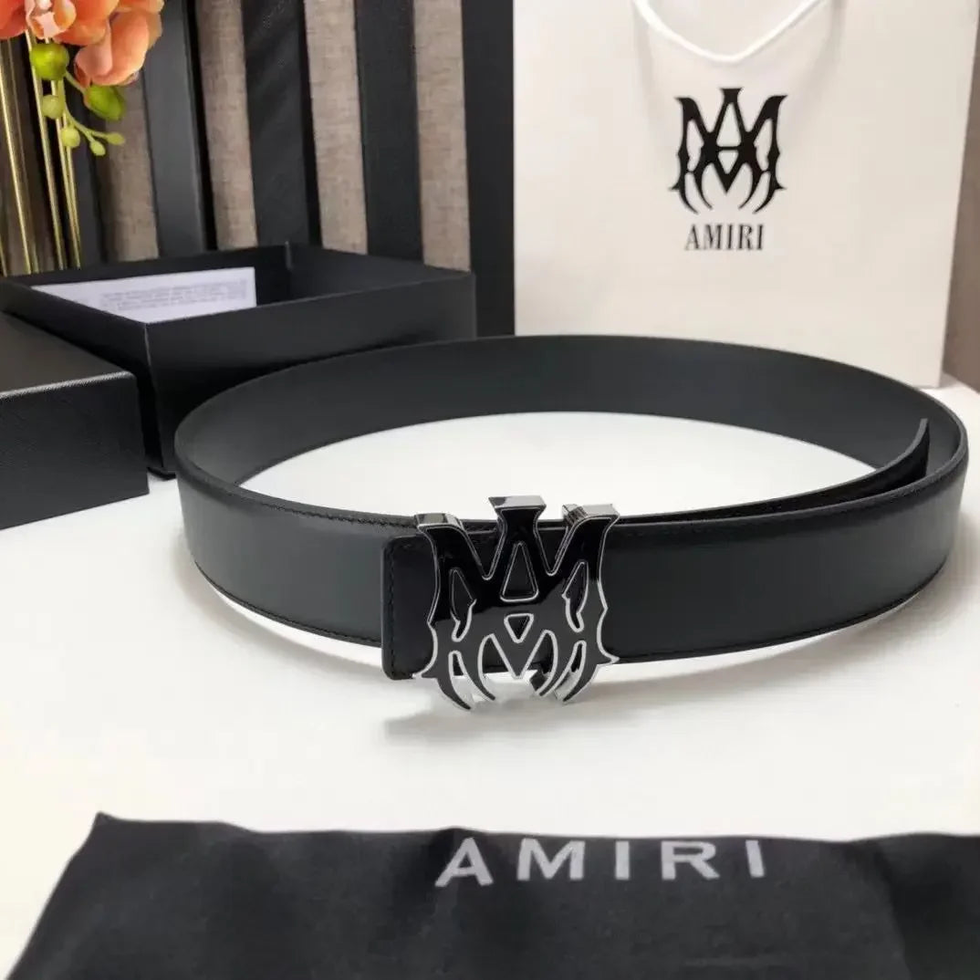 2025 New AMR Belt American Foreign Trade Young Business Suit Cowboy Belt