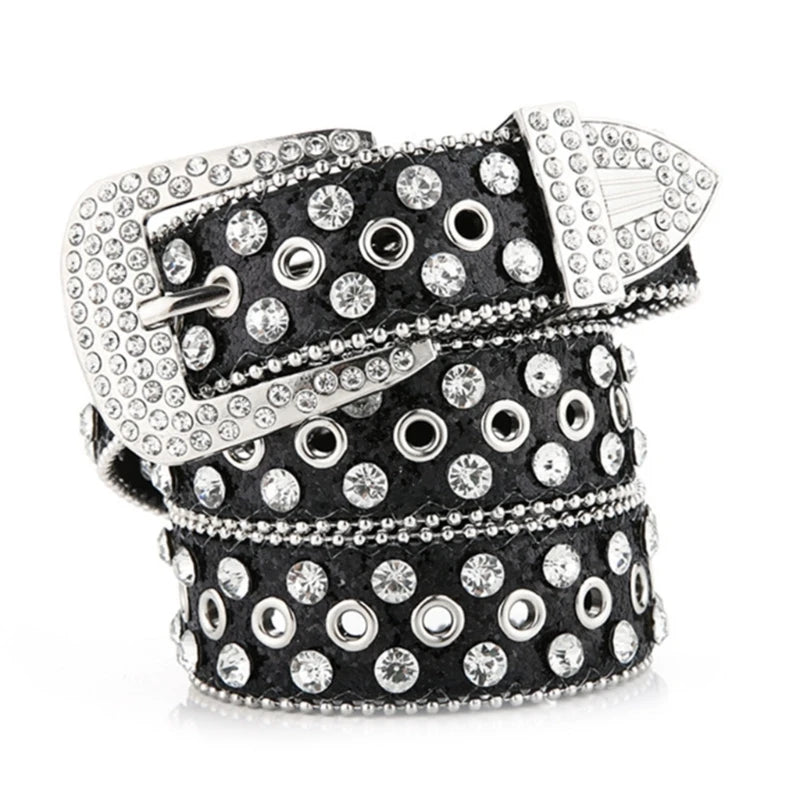 2025 Goth Rhinestones Belts Unisex