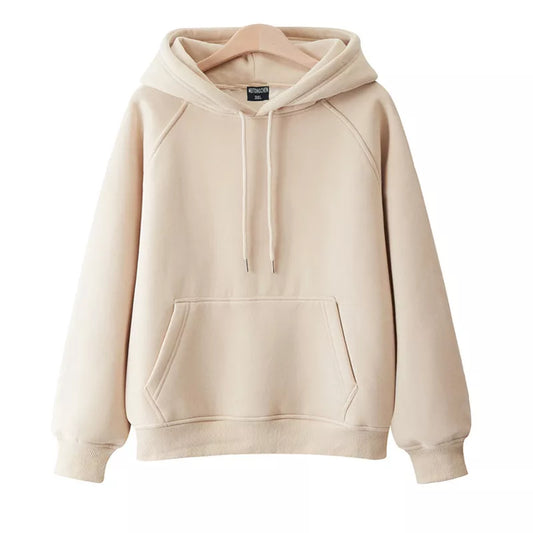 2024 Casual Hooded Hoodies Japanese Girl Student Fashion Sweatshirts Thick Spring Autumn Harajuku Loose Hoodie Knit Pullovers