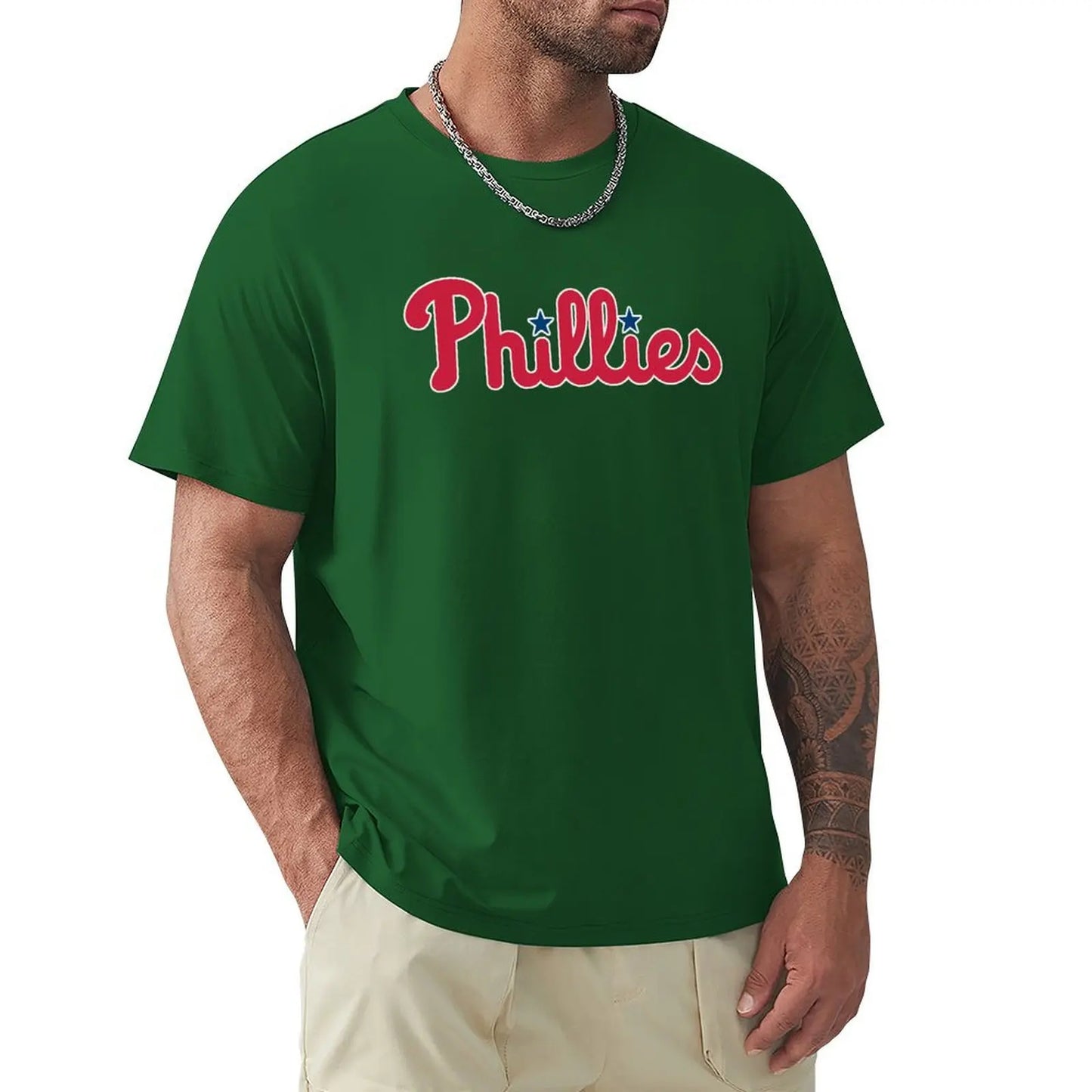 Phillies-City T-shirt boys whites plus sizes plain mens graphic t-shirts pack