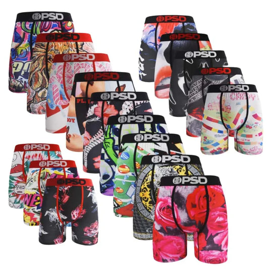 2025 Print Men Underwear Boxer Men Underpants Boxershorts S-XXL