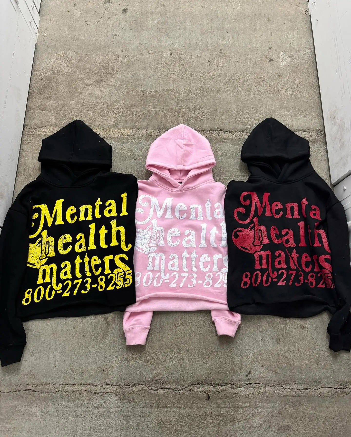 2025 New Mental Health Matters Y2k Print Hoodies Women Men Oversized Hoodie Goth Grunge Streetwear Sweatshirt Harajuku Gothic Clothes