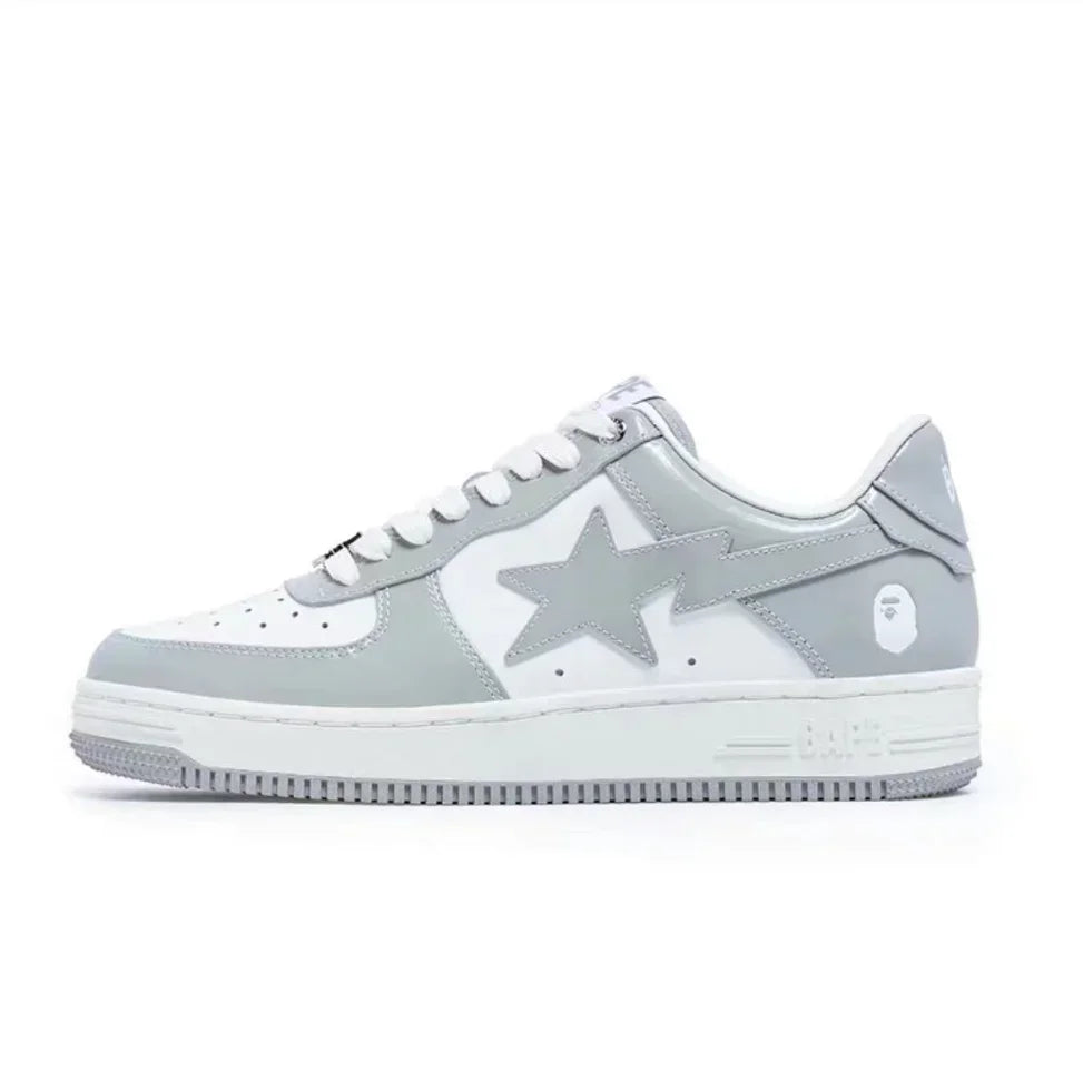 2025 A BATHING APE Men and Women Vibe BapeGoose Sports Sneakers Unisex Air None-Slip Breathable Bapesta Low Outdoor Walking Shoes