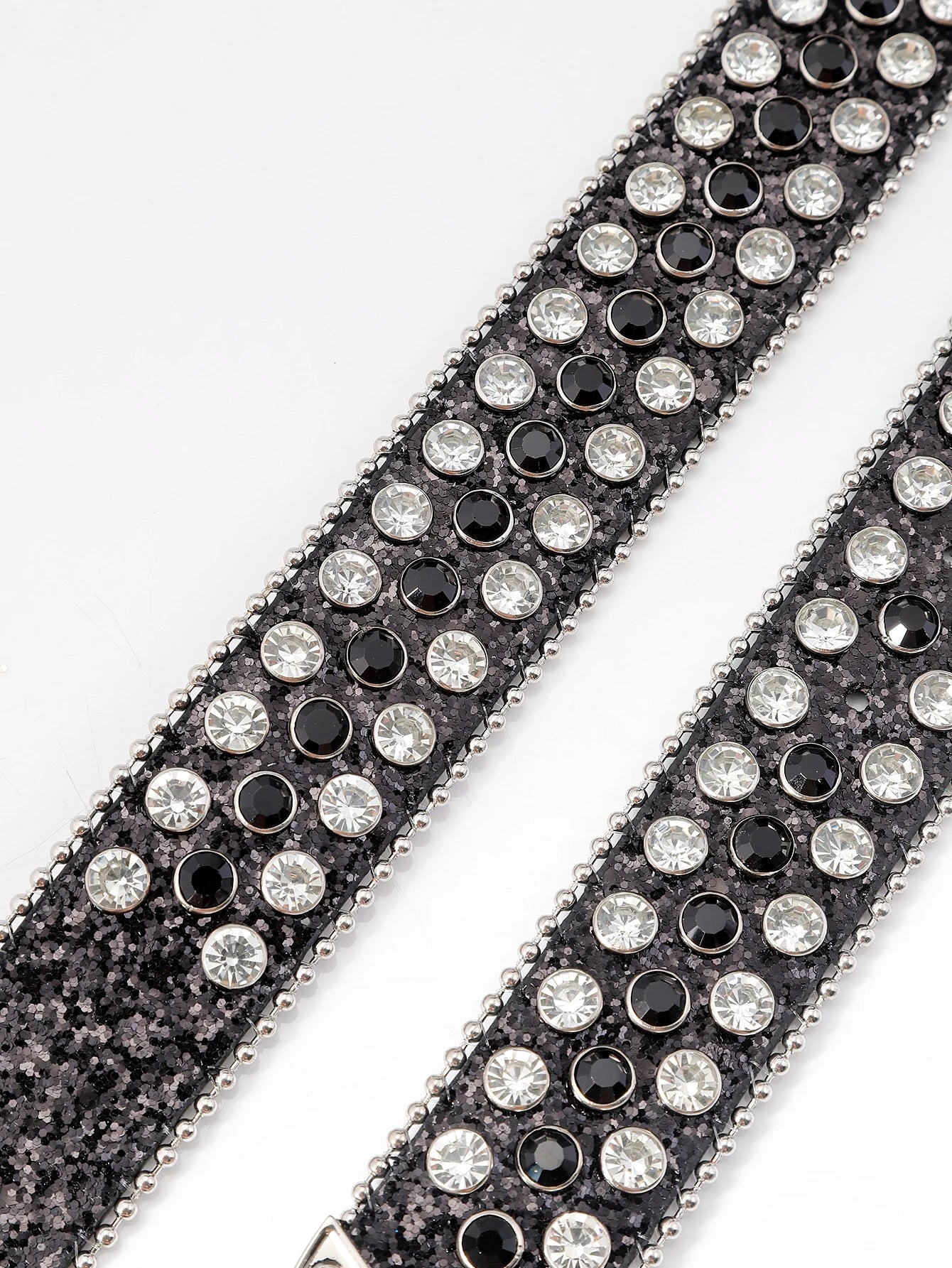 All New Rhinestone Skull Belt Unisex designer