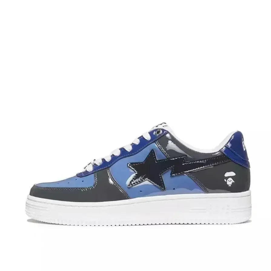 2025 A BATHING APE Men and Women Vibe BapeGoose Sports Sneakers Unisex Air None-Slip Breathable Bapesta Low Outdoor Walking Shoes